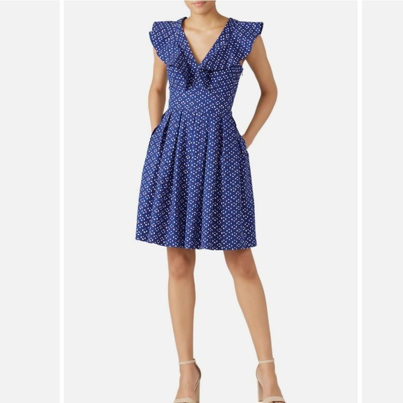 kate spade Dresses & Skirts - NWOT Kate Spade Dress with Acorn Print and pockets, P2P 20" top to bottom 38"